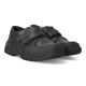 Zapato negro uniforme velcro niño P2033