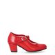 PEKES Zapato flamenca rojo feria DKA 15 ROJO