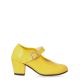 PEKES Zapato flamenca amarillo feria DKA 15 AMARILLO