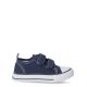 PEKES Zapatilla lona casual velcro