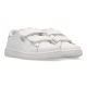 PUMA Zapatillas colegiales blancas Smash 3.0