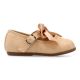 PEKES Zapatilla mercedita hebilla beige