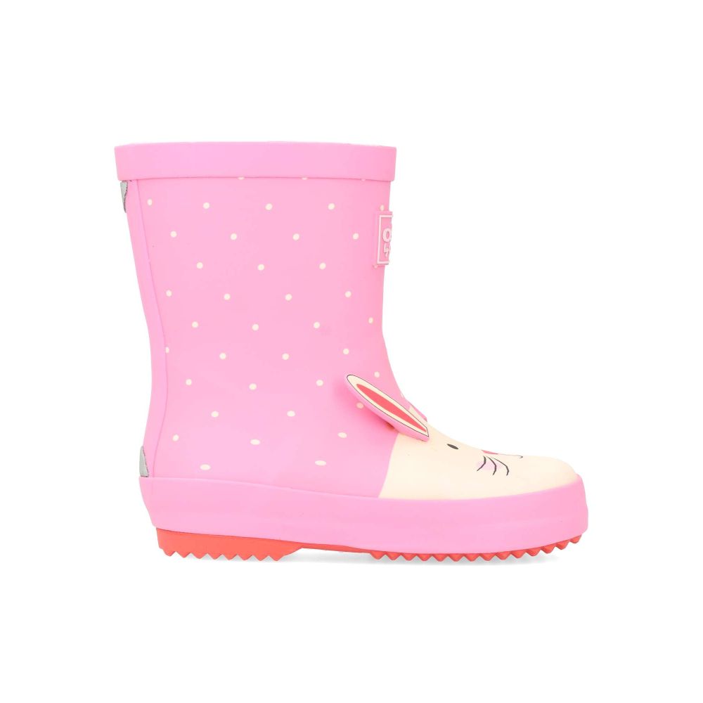 CONGUITOS Botas de agua conejito rosa